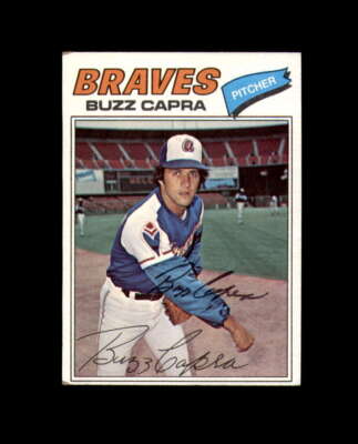 Buzz Capra Signed Original 1977 Topps Atlanta Braves Autograph