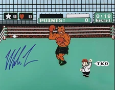 Mike Tyson Autographed 8x10 Photo Signed Reprint Punch Out Nintendo Boxing