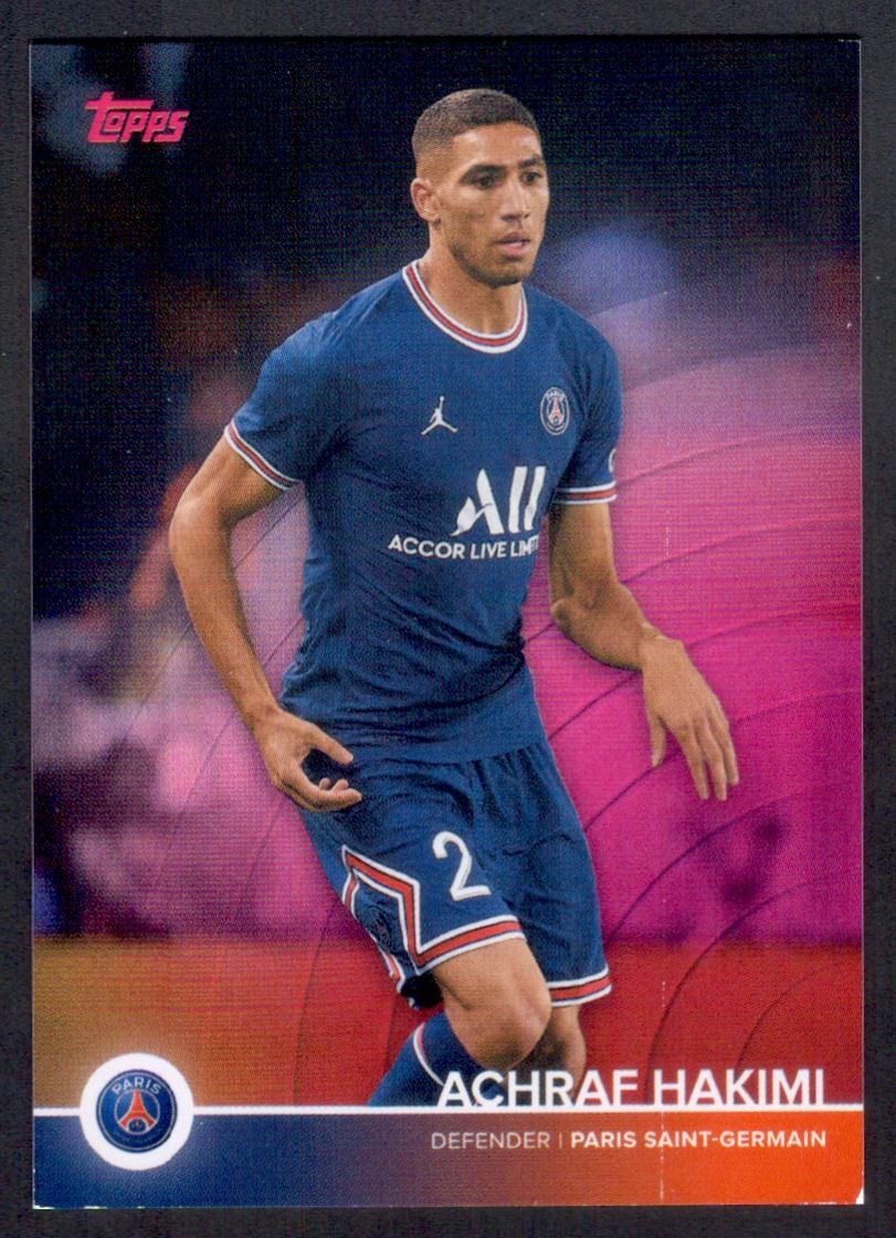 TOPPS サッカーカード MUSEUM COLLECTION ACHRAF HAKIMI INTERNAZIONALE MILANO 58/75 #AJR-AH 送料無料 中古 IT1 Topps TOPPS サッカーカード MUSEUM COLLECTION ACHRAF HAKIMI
