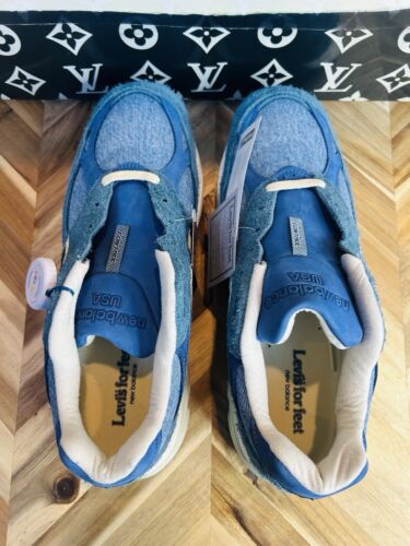 New Balance 990v3 X Levi's Made In USA Denim Blue M990LI3 Men’s 12 Supreme - Picture 6 of 8