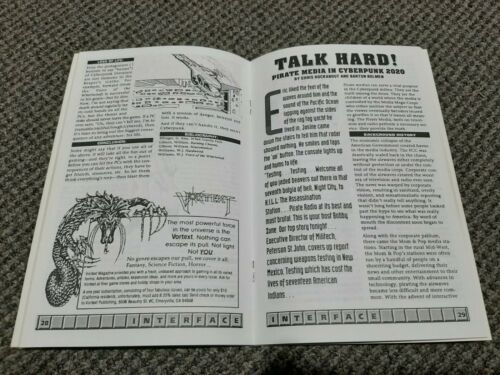 Interface Magazine Cyberpunk 2020 - RPG R. Talsorian Games - Volume 2 Issue 1 - Picture 3 of 3