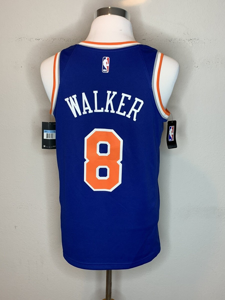 Nike New York Knicks Men's Kemba Walker #8 Nike Connect Swingman