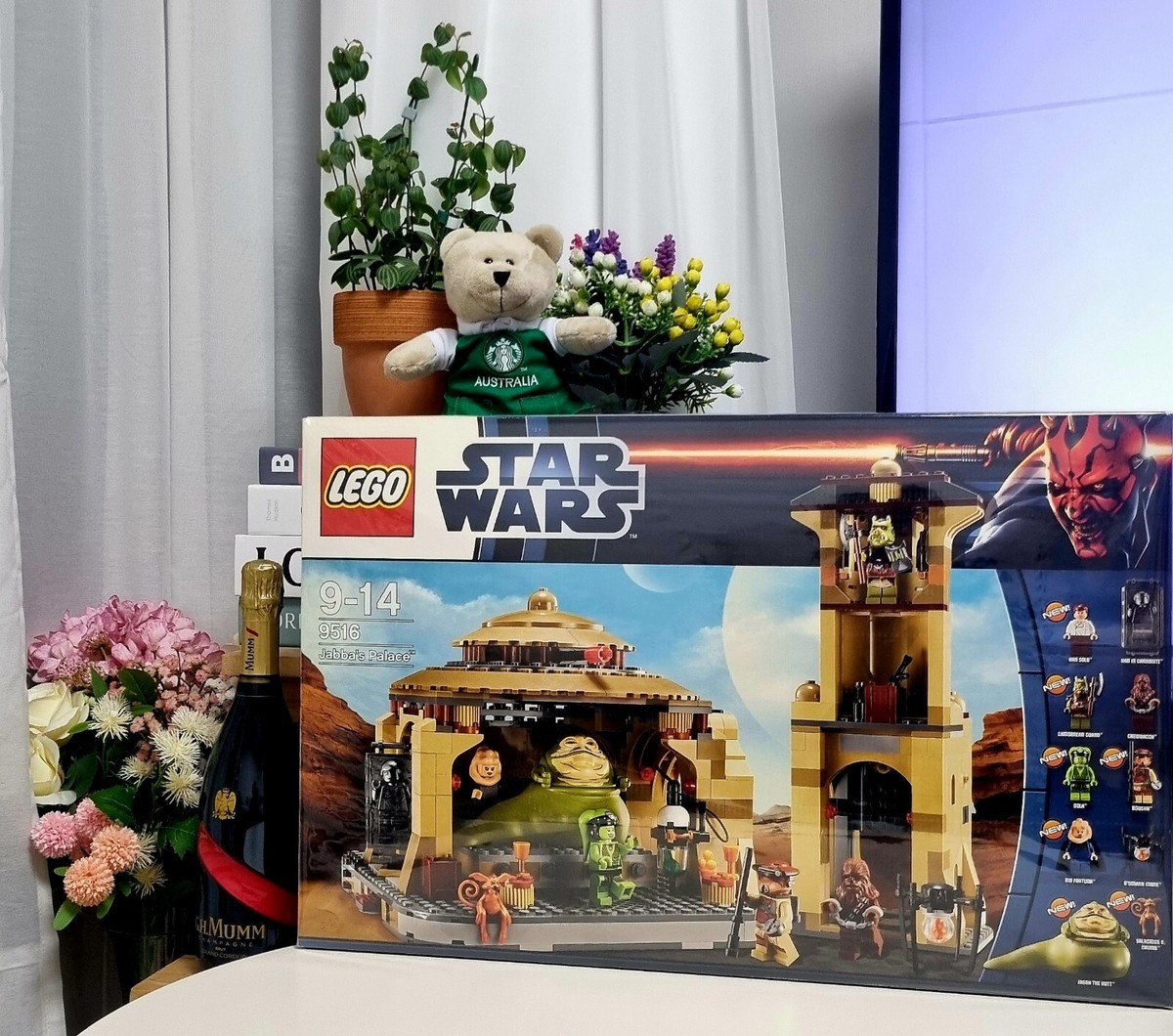 Lego Star Wars 9516 Jabba's Palace Retired Set New Factory Sealed