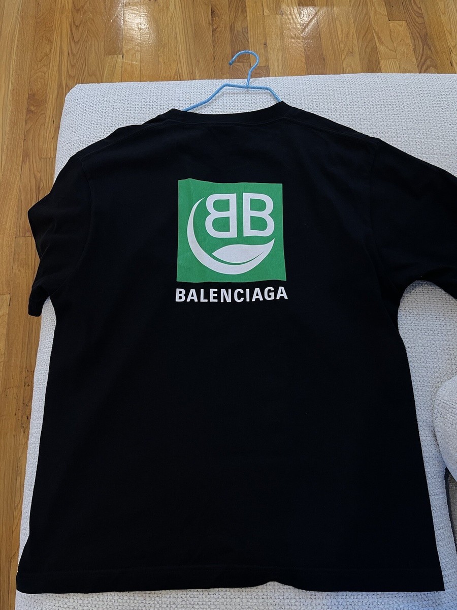 【BALENCIAGA】セール クラシック BBロゴ T-SHIRTS Balenciaga 'Bb' Classic T-Shirt in Black | Lyst