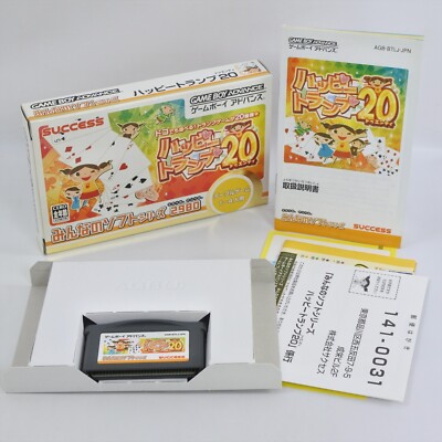 新品未使用　ゲームボーイアドバンス　ハッピートランプ２０ HAPPY TRUMP 20 Minna no Soft Series Gameboy Advance Nintendo 2212
