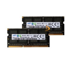 16GB Samsung 2x 8GB 2RX8 DDR3 1600MHz PC3L-12800 SODIMM Laptop RAM Memory 1.35V