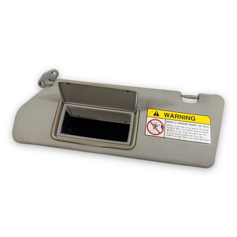 1997-1999 Mitsubishi Montero Sport Driver Left Side Sun Visor Gray - Image 4 of 4