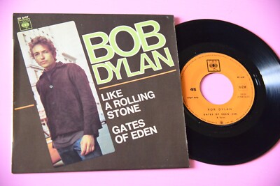 BOB DYLAN 7'' LIKE A ROLLING STONE ORIG FRANCE 1965 EX !!!!!!!!!!