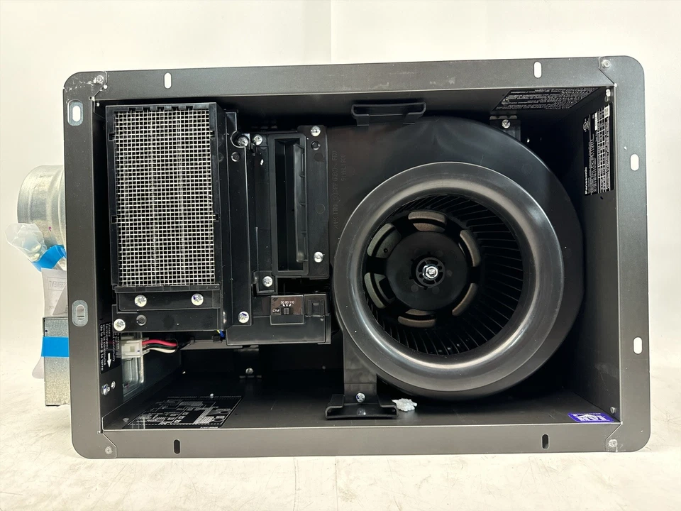 Panasonic WhisperWarm DC 50-80-110 CFM Bath Exhaust Fan with Heater FV-0511VH1 - Image 4 of 4