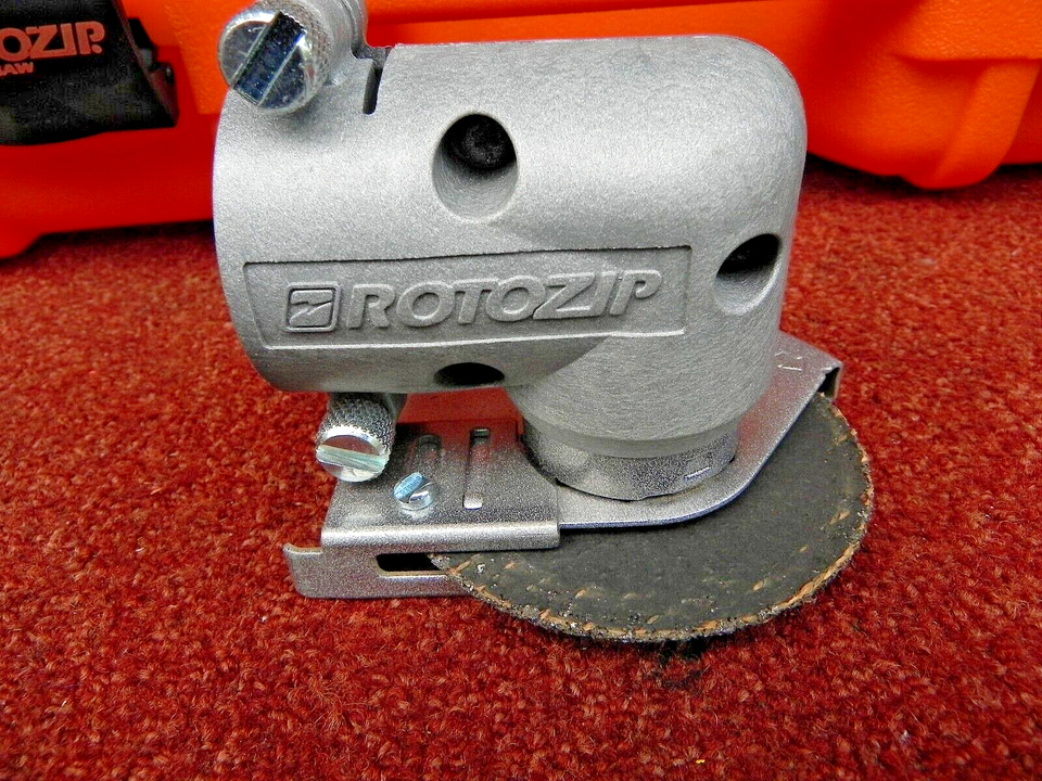 ROTOZIP REVOLUTION Spiral Saw Kit w/extra Attachments & Case Model ...