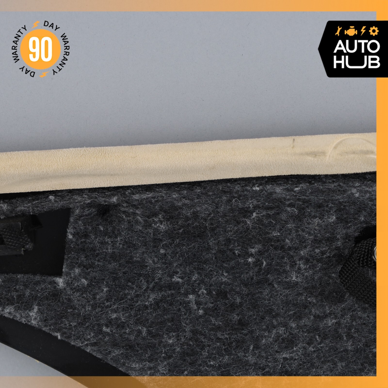 03-13 Maserati Quattroporte M139 Rear Right Quarter Upper C Pillar Suede OEM
