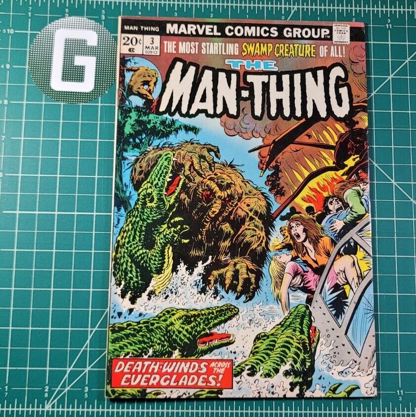 Man-Thing #3 (1974) 1st App Foolkiller Classic Marvel Comics Horror Gerber VF+