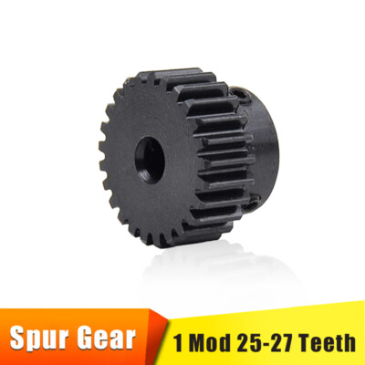 1 Mod 25-27 Teeth Spur Gears Transmission Gear With Step Motor Pinion Gears