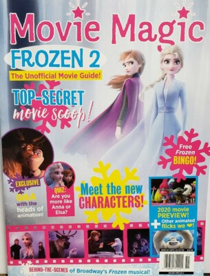 Movie Magic Frozen 2 The Unofficial Movie Guide Anna Elsa Olaf FREE SHIPPING CB