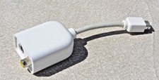 A Genuine Apple 603-2650 Mini VGA to RCA S-Video AV Cable Adapter UNUSED 1 ownr