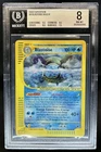 2002 Pokemon Expedition Blastoise Holo #4/165 BGS 8
