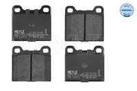 Meyle 025 210 3515 Bremsbelagsatz, Scheibenbremse FüR MERCEDES-BENZ