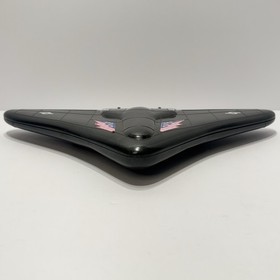 1989 Micro Machines Black Grey Stealth Bomber Carring Case w/ 19 Aircraft Toys