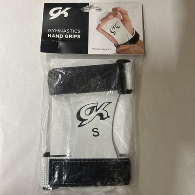 GK Elite Gymnastics Hand Grips (Black&White) Size Small