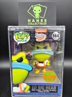 Funko Pop Digital Nr. 144 Nickelodeon Ed Big Head LE1793 + Hardcase