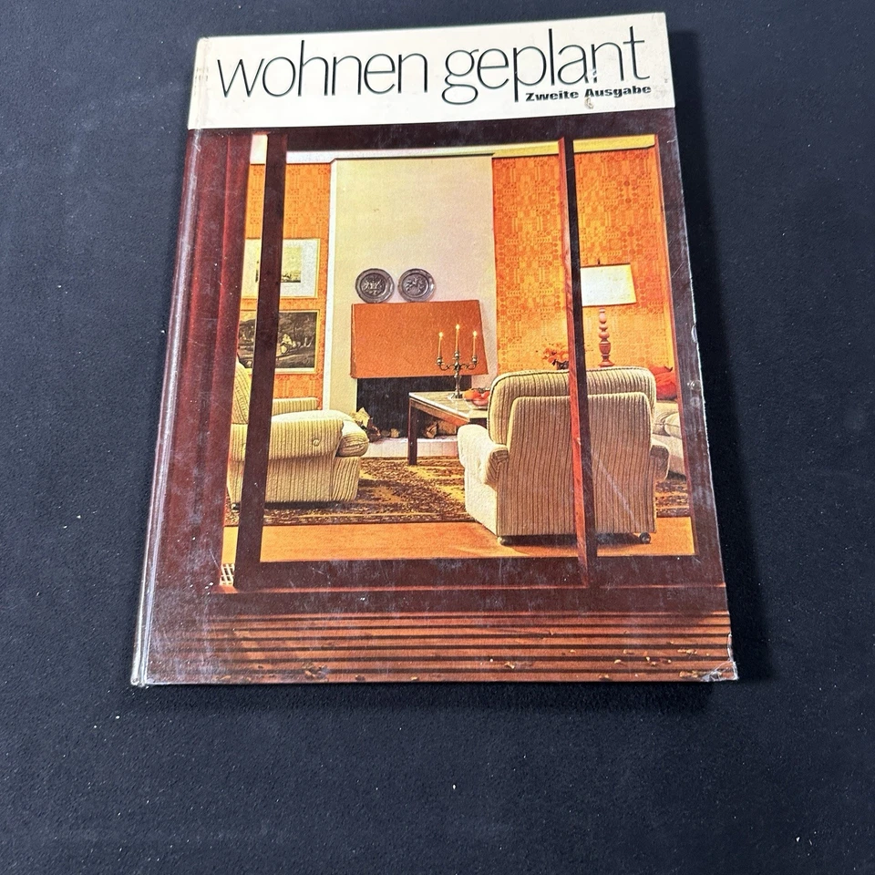 Wohnen geplant Inneneinrichtung Wohndesign 60er 70er BRD Buch Innenarchitektur - Bild 3 von 4
