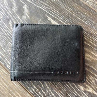 DANIER Men s Ashby Black 100% Leather Bi-fold Wallet