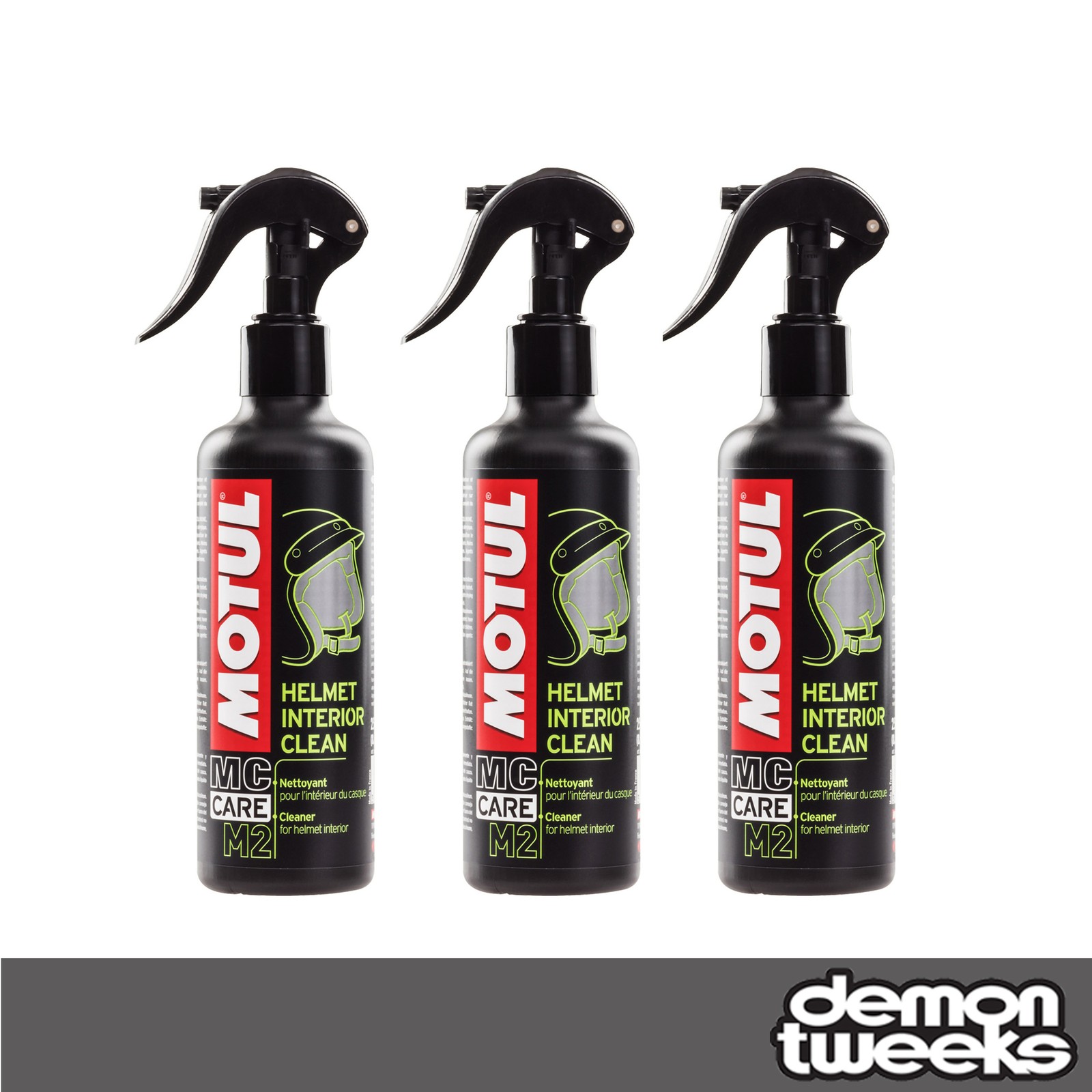 Motul MC Care™ M2 Helmet Interior Cleaner 250ml Spray Bottle - Image 12