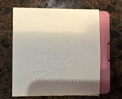 Björk Family Tree CD Box Set 2002 Elektra 62852-2 6CD 35-Track Sleeve