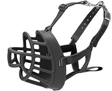 Baskerville Ultra Muzzle for Dogs, Size 5 - Black Open Box new 