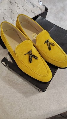 girotti mustard Loafer Size 12