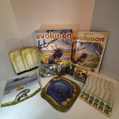 #ad North Star Games Evolution Board Game Complete Survival Strategy Resource MGMT $29.99