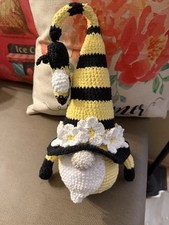 Crochet Bee Gnome