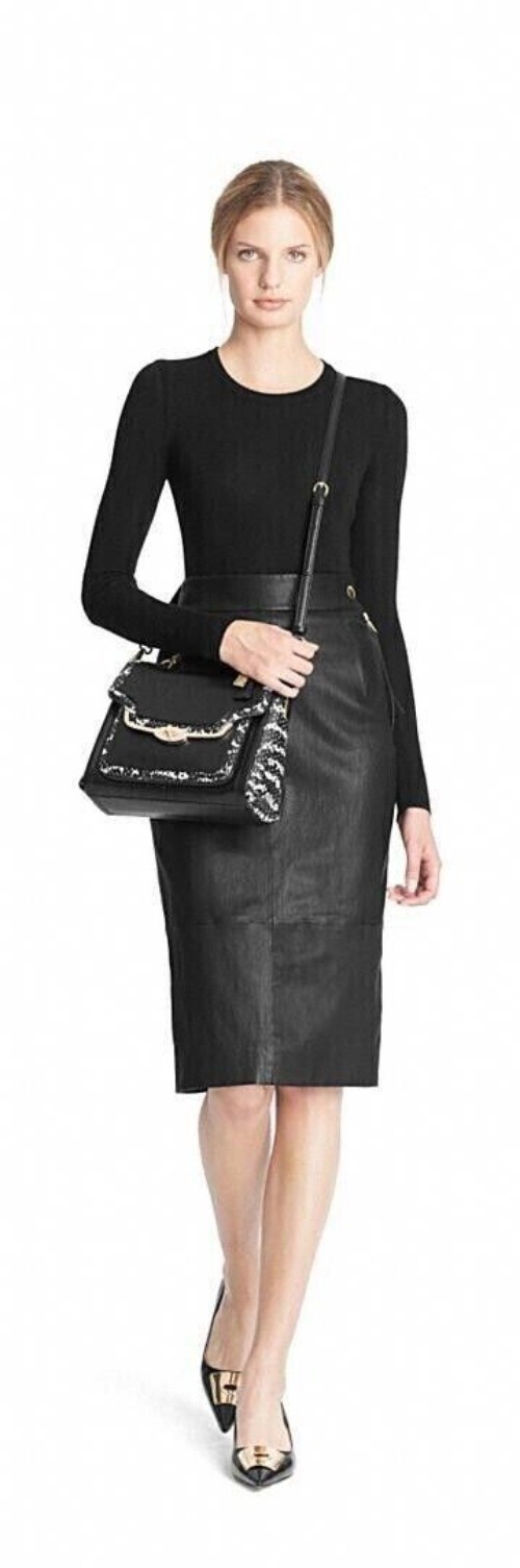 COACH MADISON TWO TONE PYTHON EMBOSSED EXOTIC LEA… - image 9