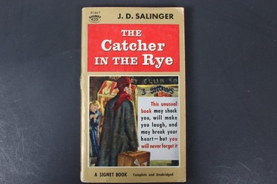 The Catcher in the Rye J.D. Salinger 1959 Signet 11th Printing Classic Paperback