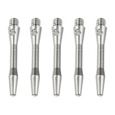 35mm Aluminum Dart Shafts, 15 Pack Medium 2BA Thread Dart Stems Replacement D...