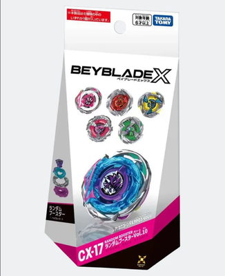 TAKARA TOMY BEYBLADE X まとめ売り Takara Tomy Beyblade x CX-17 Random Booster Vol.10 You Pick