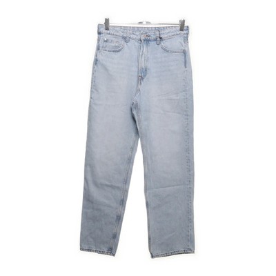 H&M, Jeans, Größe: 164, Grau, Baumwolle, Einfarbig, Denim, Mädchen #gbS