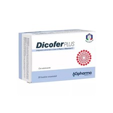 AG Pharma DicoFer Plus Integratore Alimentare 20 Bustine Orosolubili