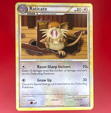 Pokemon TCG Raticate 34/90 HS—Undaunted 2010 English Uncommon Regular 80 HP on eBay