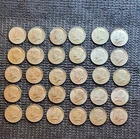 Lot of 30 Kennedy Halves 40% Silver 1965-1969