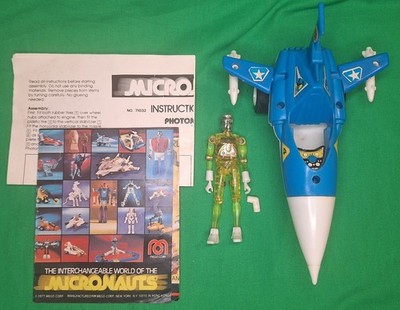 Micronauts Photon Sled And Time Traveler Original Vintage 100% Complete Working