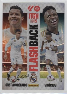 2024-25 Megacracks MGK La Liga Flashback Cristiano Ronaldo Vinicius Junior 0a16