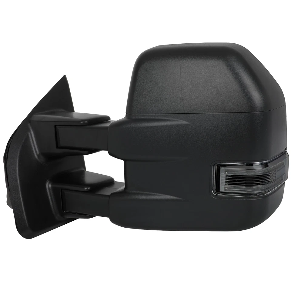 Pair Tow Mirrors For 2015-2020 Ford F150 F-150 Power Heated Signal Temp Sensor - Image 2 of 4