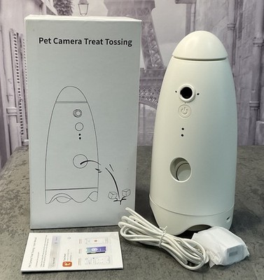Smart Pet Camera Treat Tossing,Night Vision,165Full HD,2 Way
