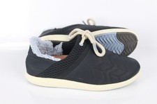 Olukai Women's Mahiki Outdoor Slippers Shoes Lace Up Size 7 Black Black
