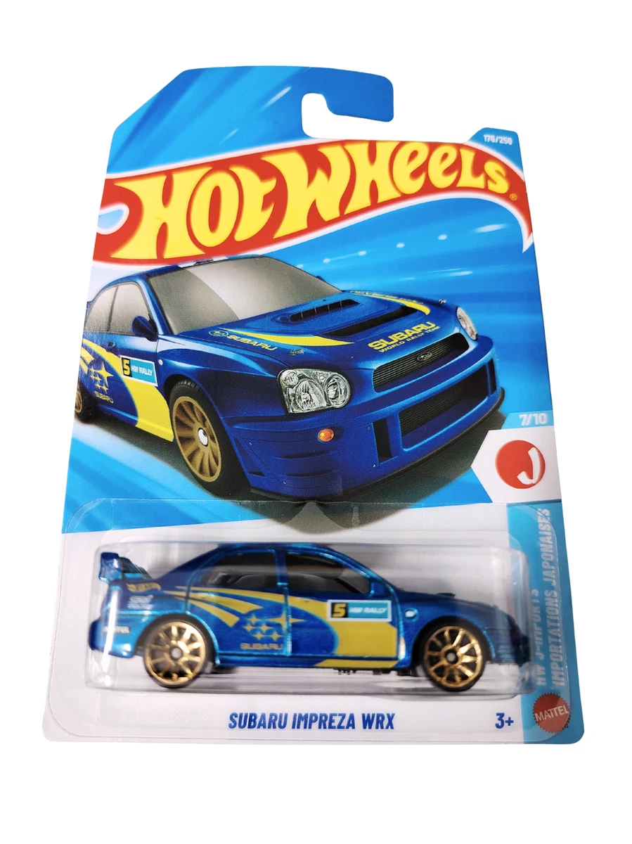 ミニカー Hotwheels STH SUBARU IMPREZA WRX Las mejores ofertas en Hot Wheels Subaru Azul vehículos diecast y