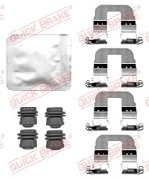 ZubehöRsatz Scheibenbremsbelag Quick Brake 109-0106 FüR Honda Civic HR 5 RU RV
