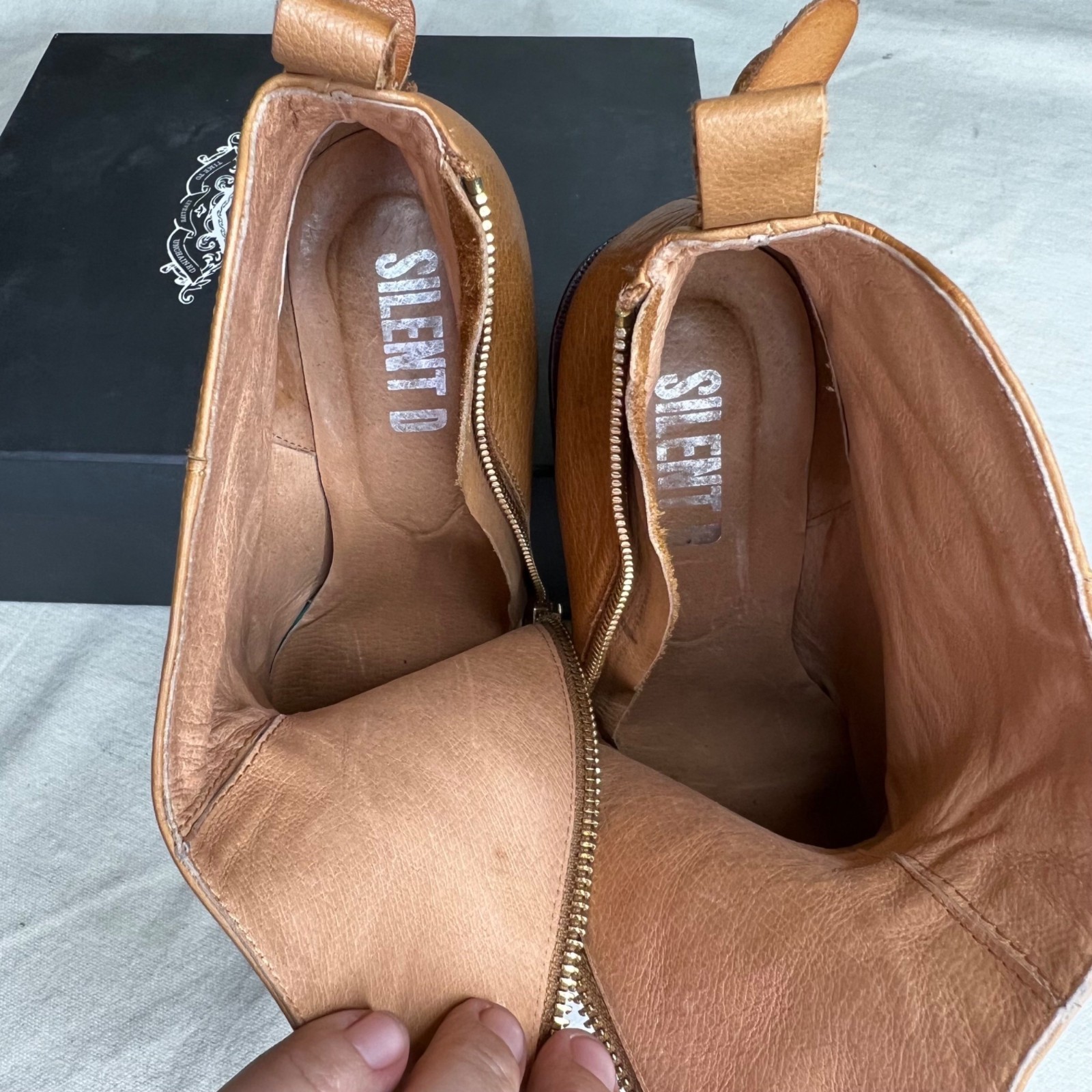 Anthropologie Silent D Dania Size 8 Side Zip Ankl… - image 12