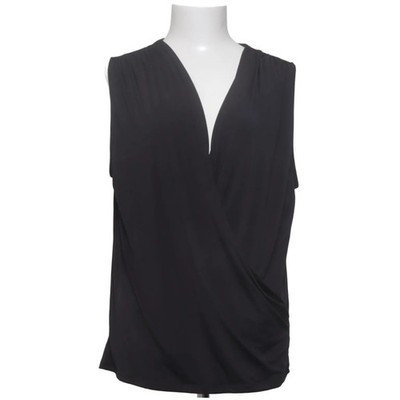Gina Tricot, Wickelbluse, Größe: XL, Grau, Elasthan/Polyester, Einfarbig #TuC