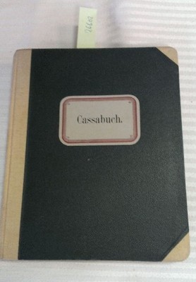 Cassabuch Heilbronner Geschäftsbücherfabrik Baier & Schneider No 44 C 130 Ohne A